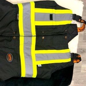 Pioneer overalls thermal for winter time HIS VIS, size medium brand new